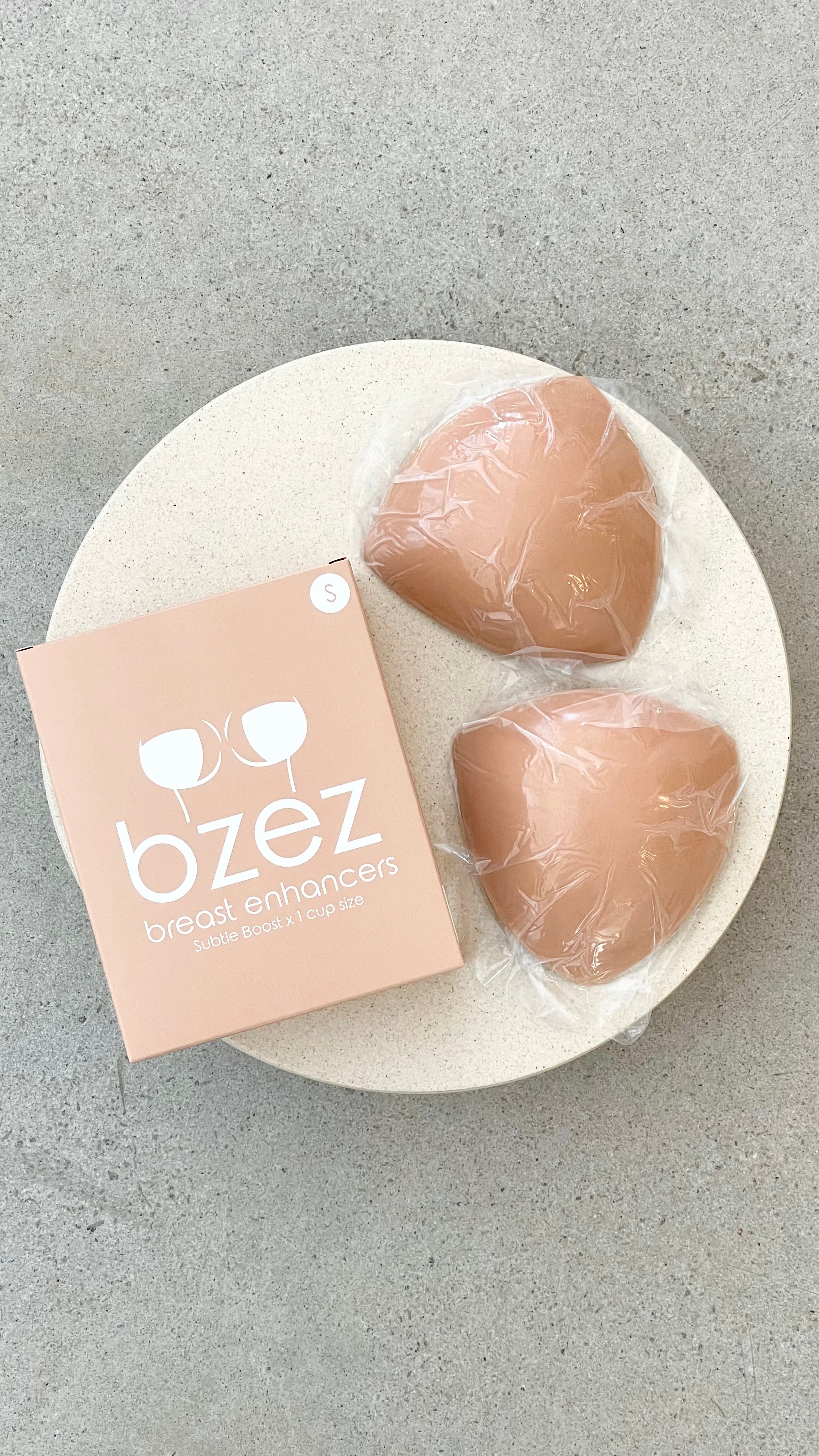 BZEZ Breast Enhancer Inserts - Subtle Boost - Bare - Billy J