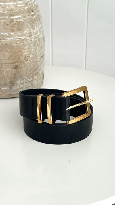 Load image into Gallery viewer, Jabilo Belt - Black / Gold - Billy J
