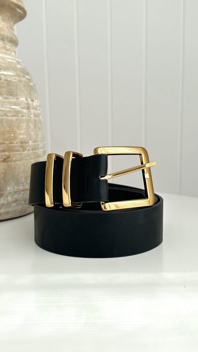 Load image into Gallery viewer, Jabilo Belt - Black / Gold - Billy J
