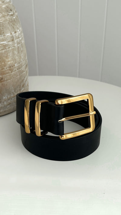 Load image into Gallery viewer, Jabilo Belt - Black / Gold - Billy J
