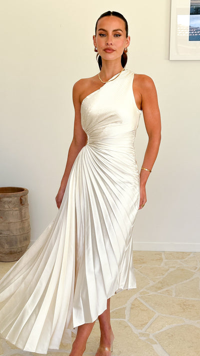 Load image into Gallery viewer, Olivia Maxi Dress - Champagne - Billy J
