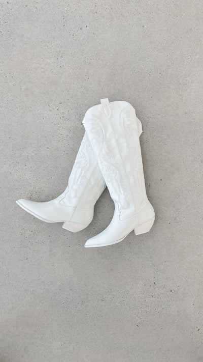 Load image into Gallery viewer, Wilden Boots - White - Billy J
