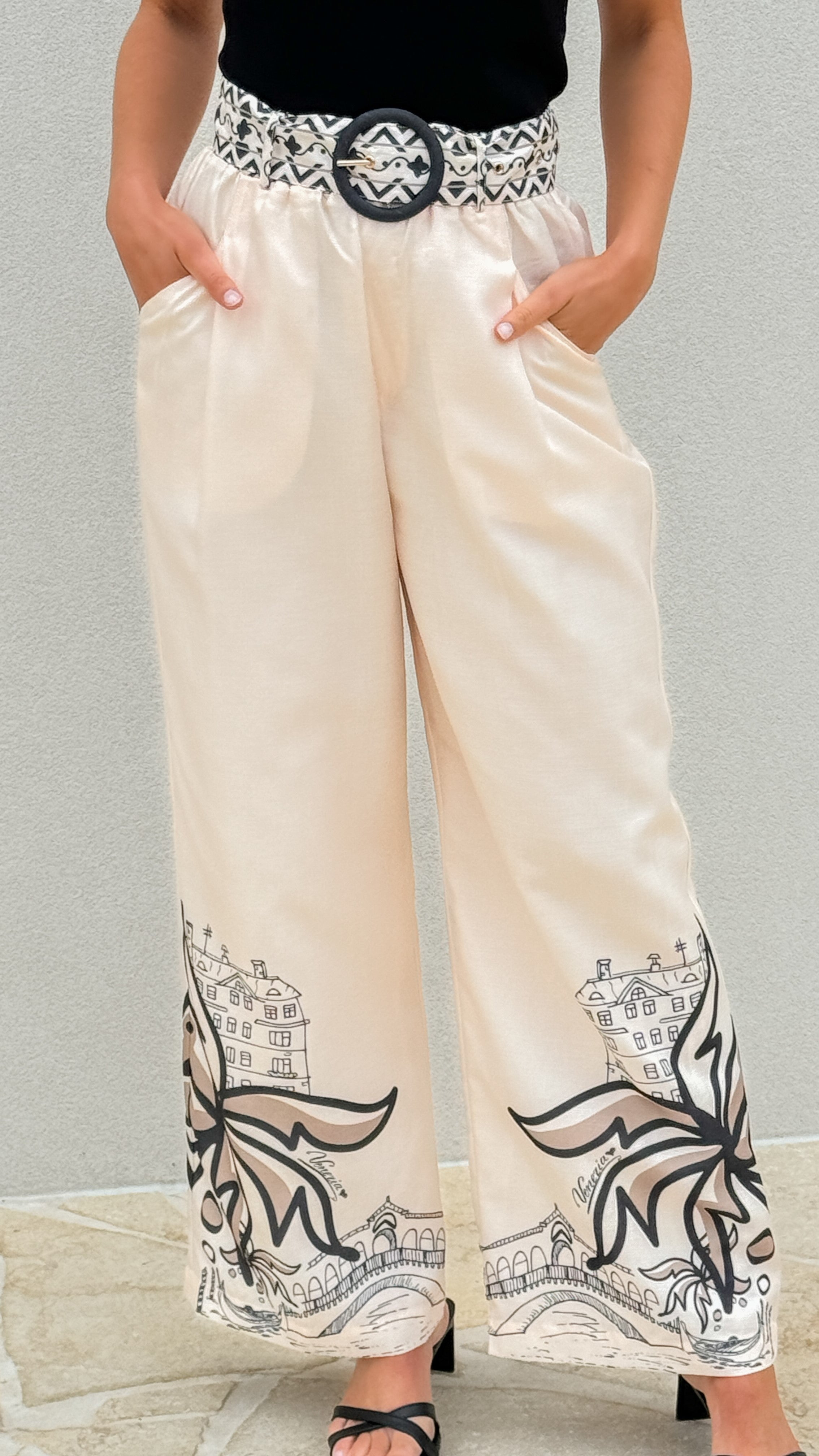 Zabrina Pants - Siena Print - Billy J