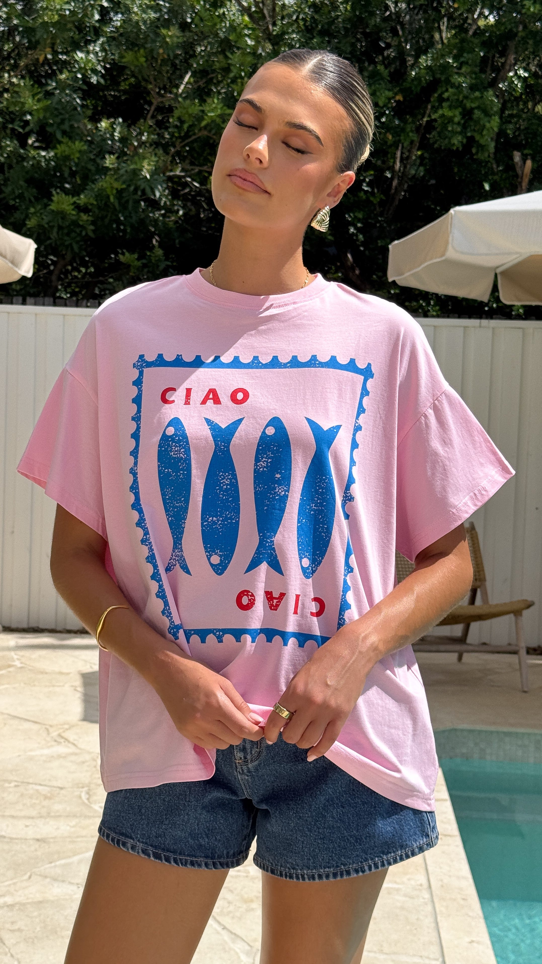 Ciao Tee - Pink - Billy J