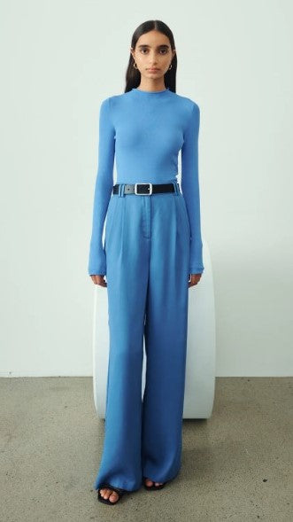 Iris Tencel Pant - Cerulean - Billy J