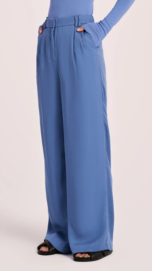 Iris Tencel Pant - Cerulean - Billy J