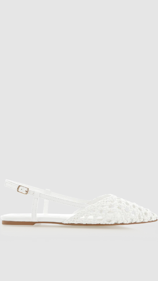 Alexandra Sandal - White - Billy J