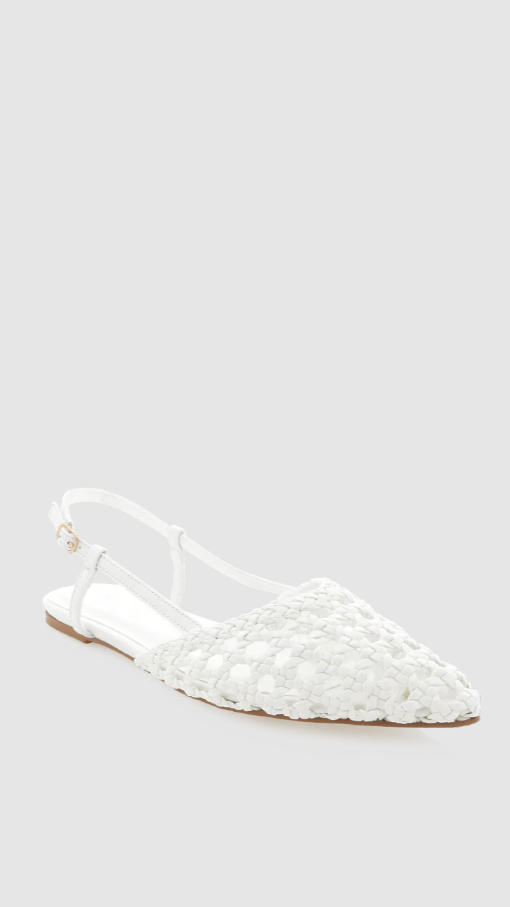 Alexandra Sandal - White - Billy J