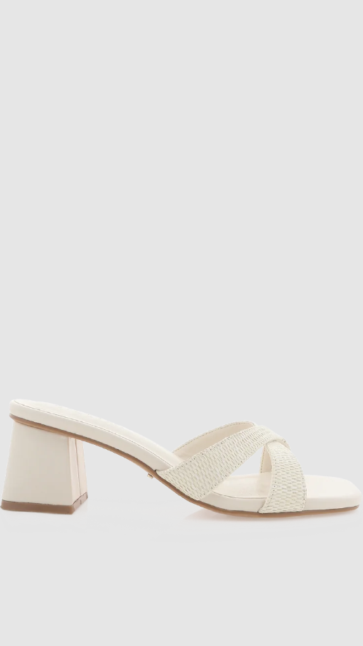 Wila Heel - Cream Raffia - Billy J