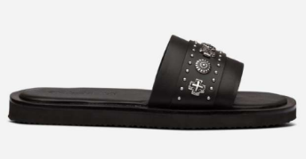 Sol Sana Cleo Slide - Black / Silver - Billy J