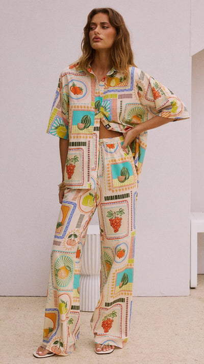 Load image into Gallery viewer, Montara Pant - Agata Print - Billy J
