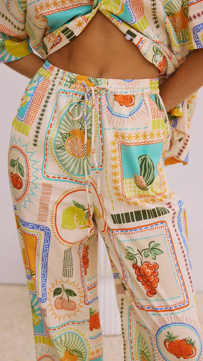 Load image into Gallery viewer, Montara Pant - Agata Print - Billy J
