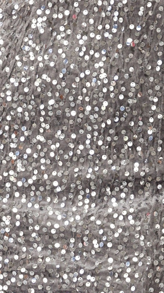 Cadelaria Sequin Mini Dress - Silver - Billy J