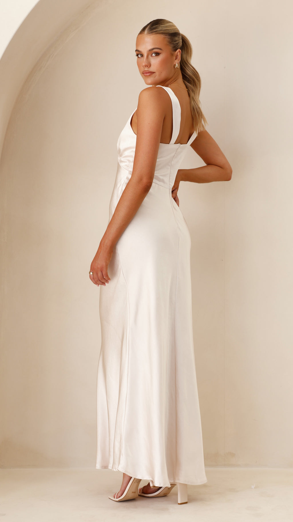 Sofia Maxi Dress - Champagne - Billy J