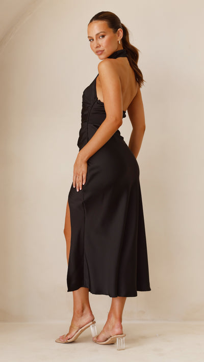 Load image into Gallery viewer, Kendall Maxi Dress - Black - Billy J
