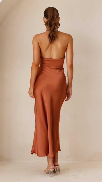 Load image into Gallery viewer, Kendall Maxi Dress - Copper - Billy J
