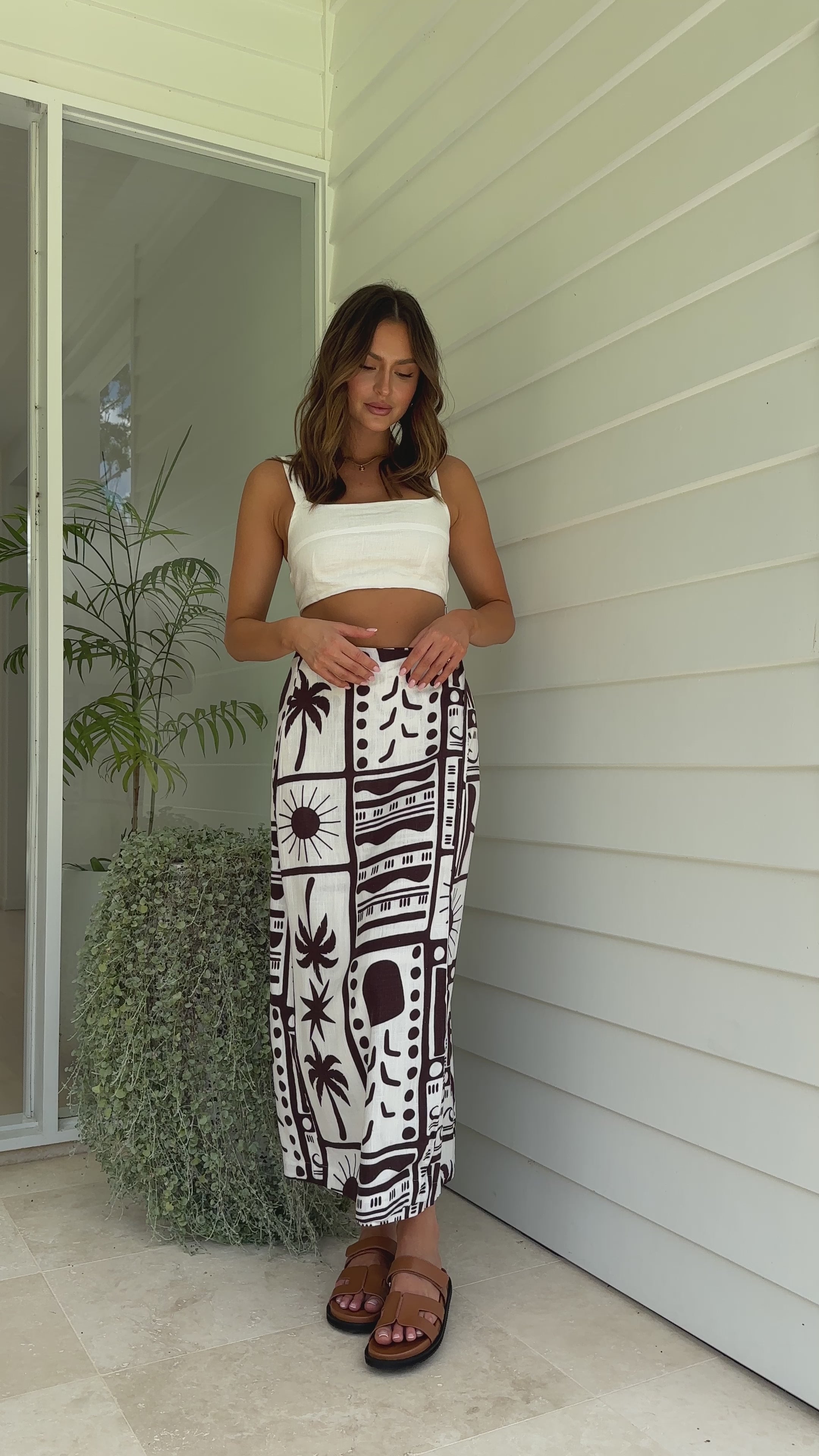 Cairbre Maxi Skirt - Tuscany - Billy J