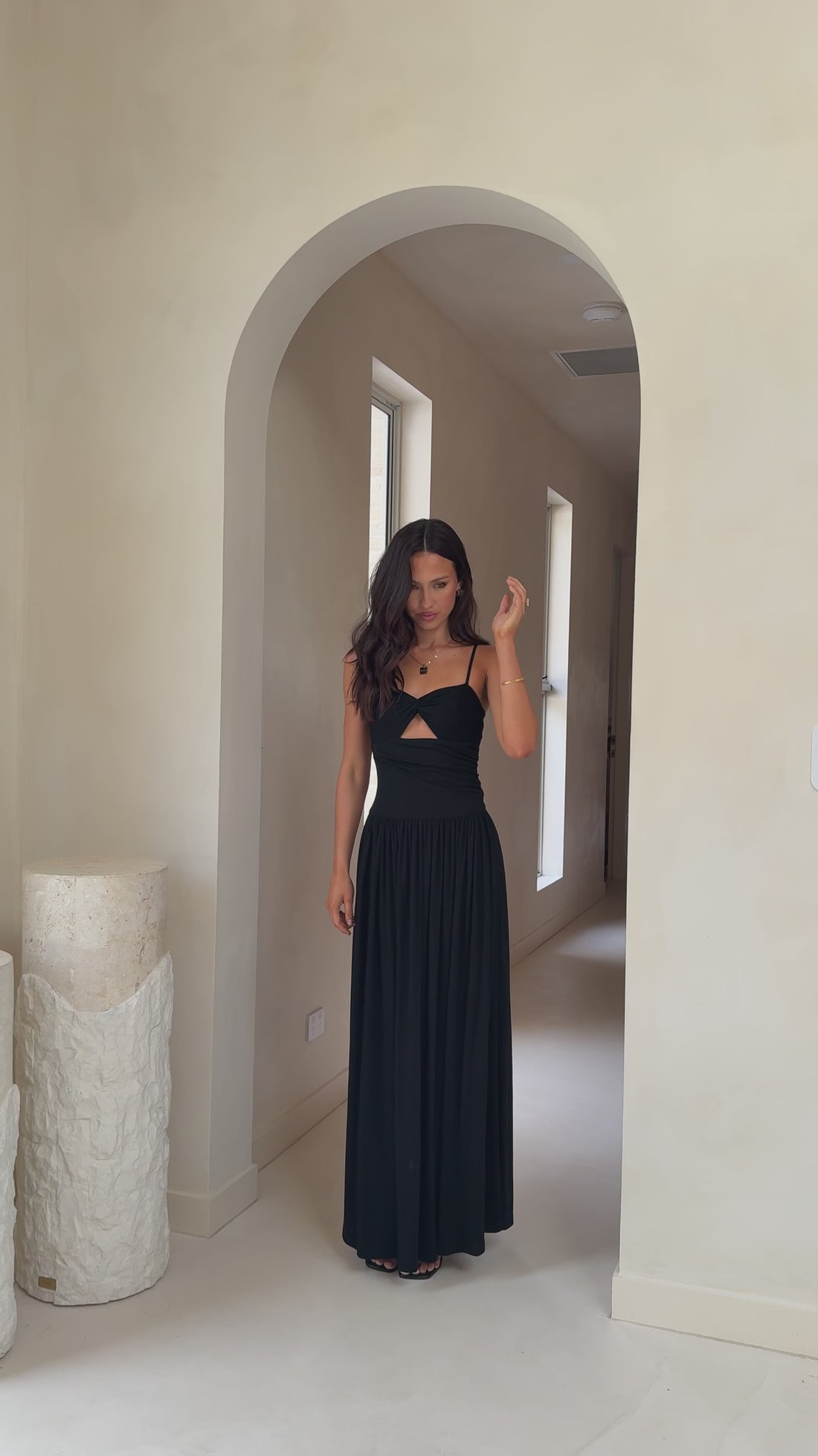 Libertine Maxi Dress - Black - Billy J
