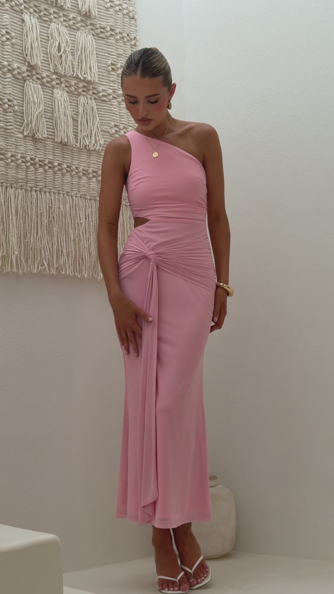 Kourt Maxi Dress - Blush - Billy J