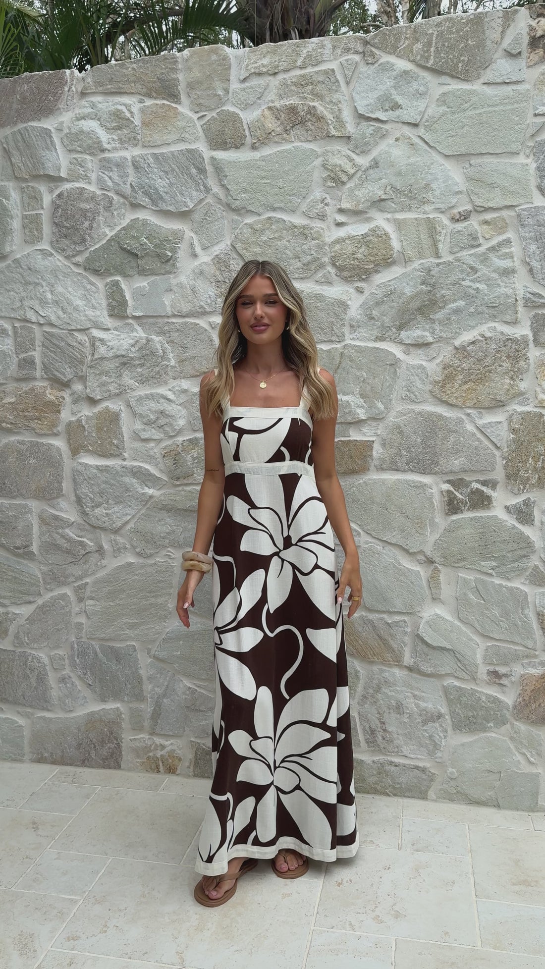 Heartlee Maxi Dress - Summer Bloom - Billy J