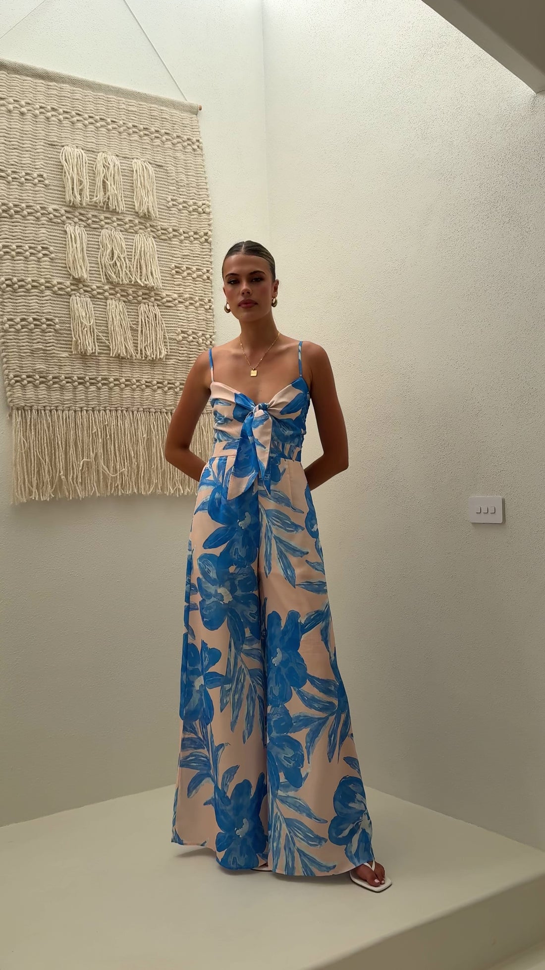 Teresa Jumpsuit - Junia Print - Billy J