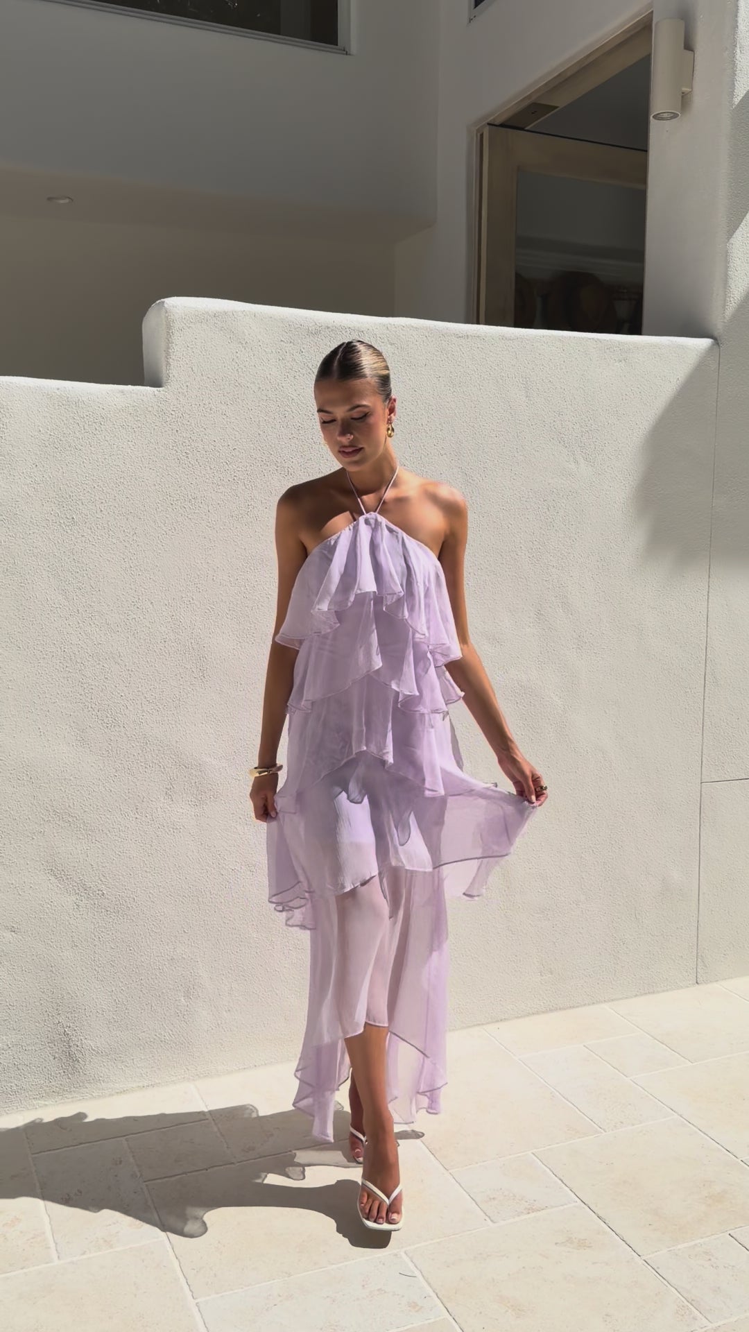 Soho Maxi Dress - Lilac - Billy J