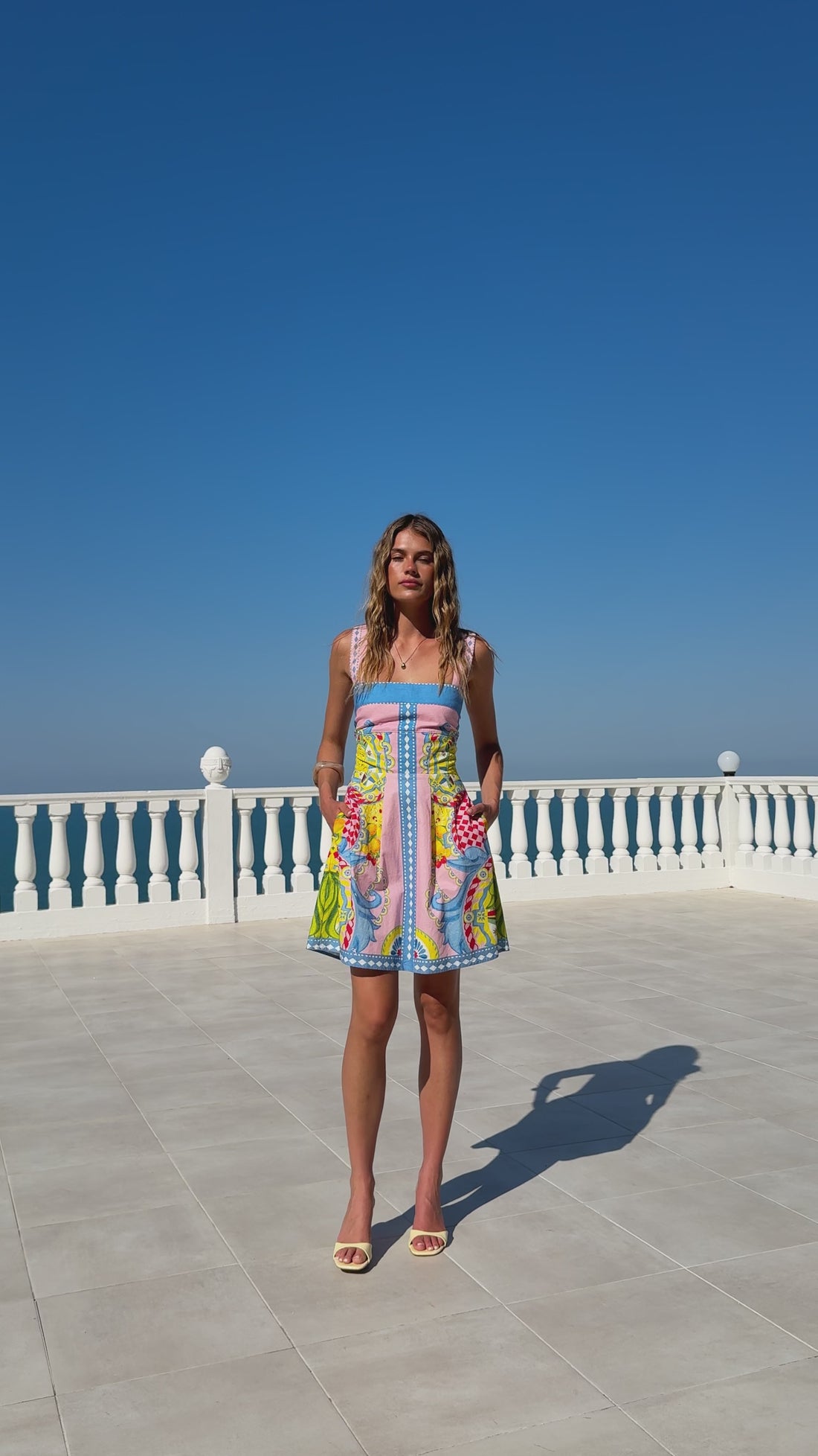 Melody Mini Dress - Summer in Sicily - Billy J