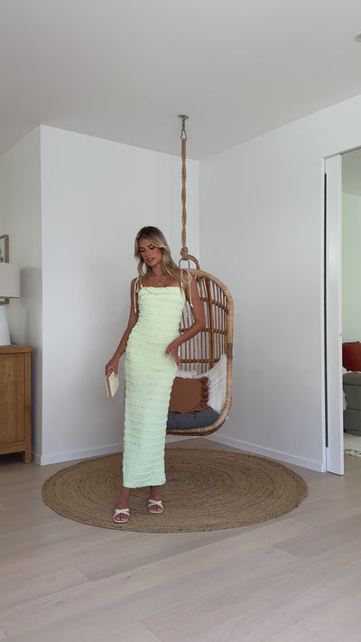 Load and play video in Gallery viewer, Tadashi Maxi Dress - Sage - Billy J
