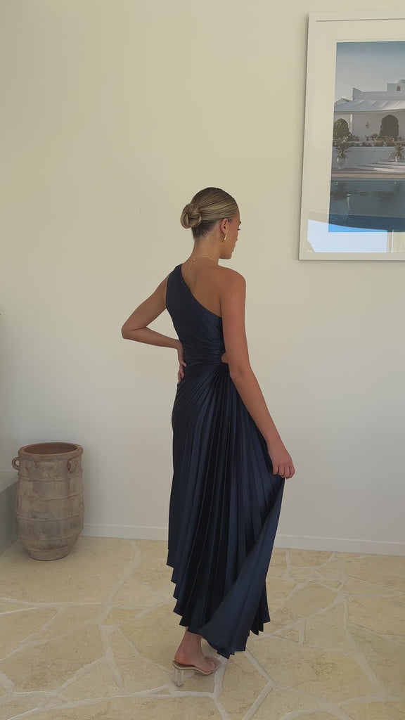 Olivia Maxi Dress - Navy - Billy J