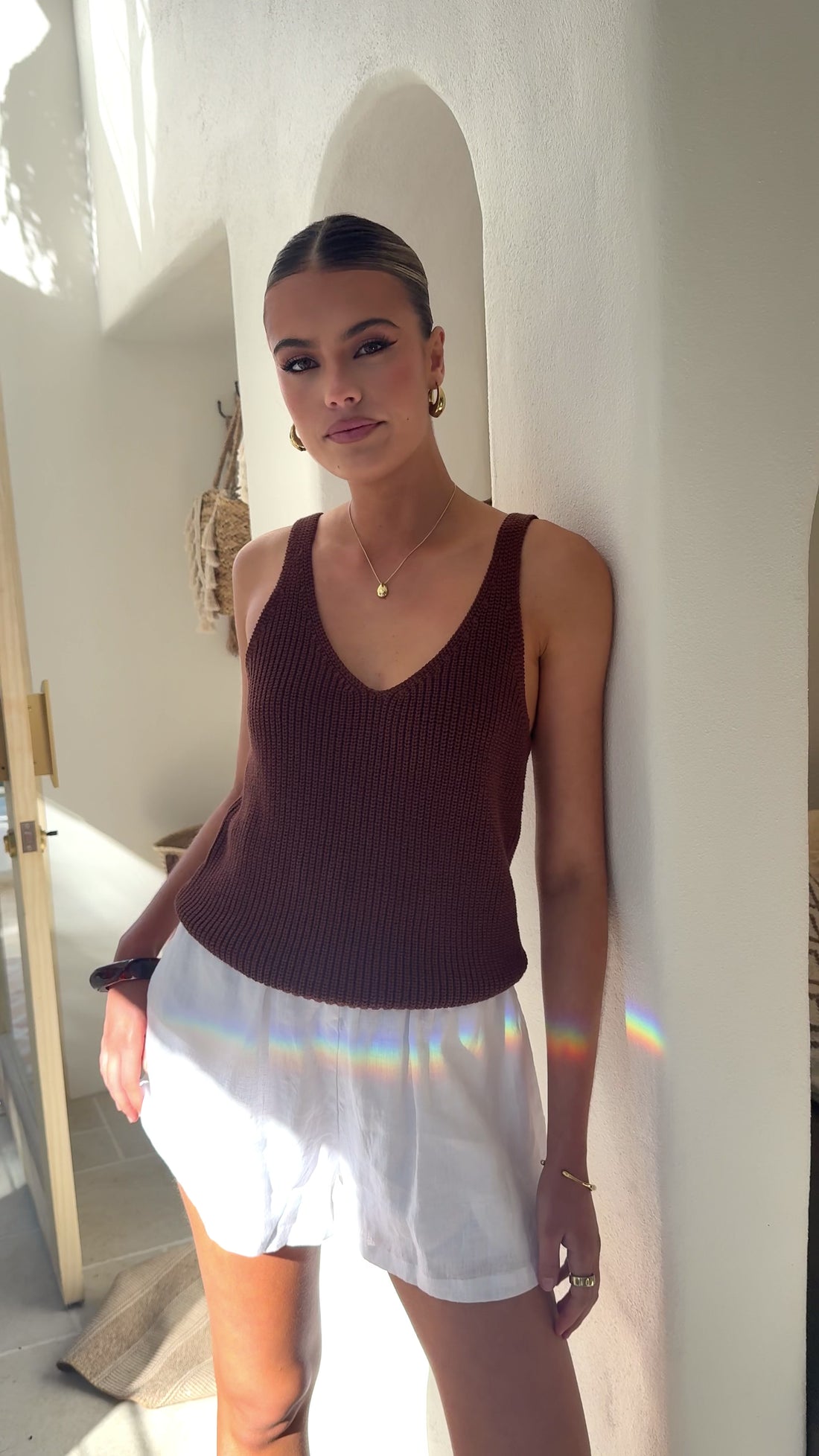 Neelia Top - Chocolate - Billy J