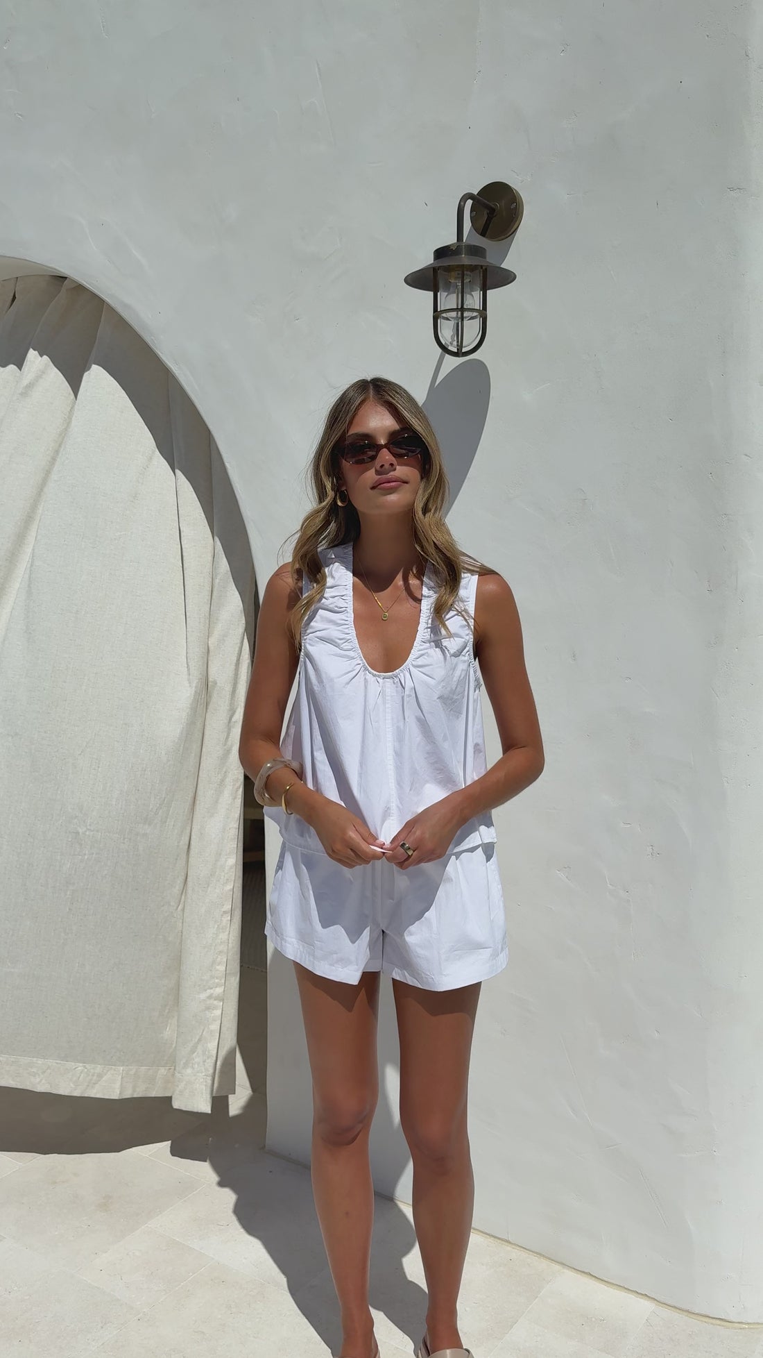 Vika Top - White - Billy J