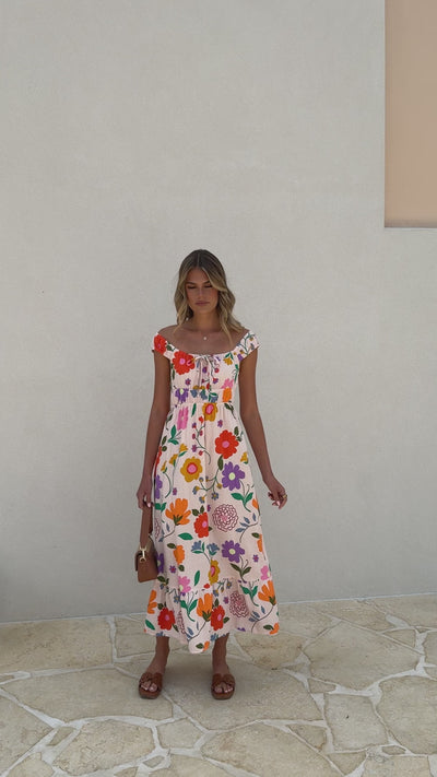 Load and play video in Gallery viewer, Dallan Maxi Dress - Amsterdam Print - Billy J
