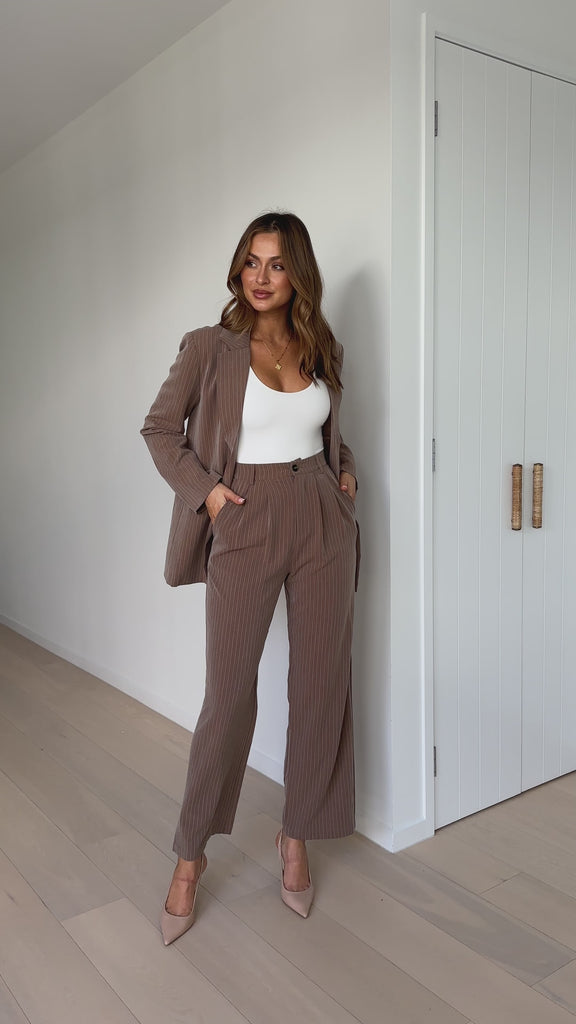 Maya Pants - Brown - Billy J