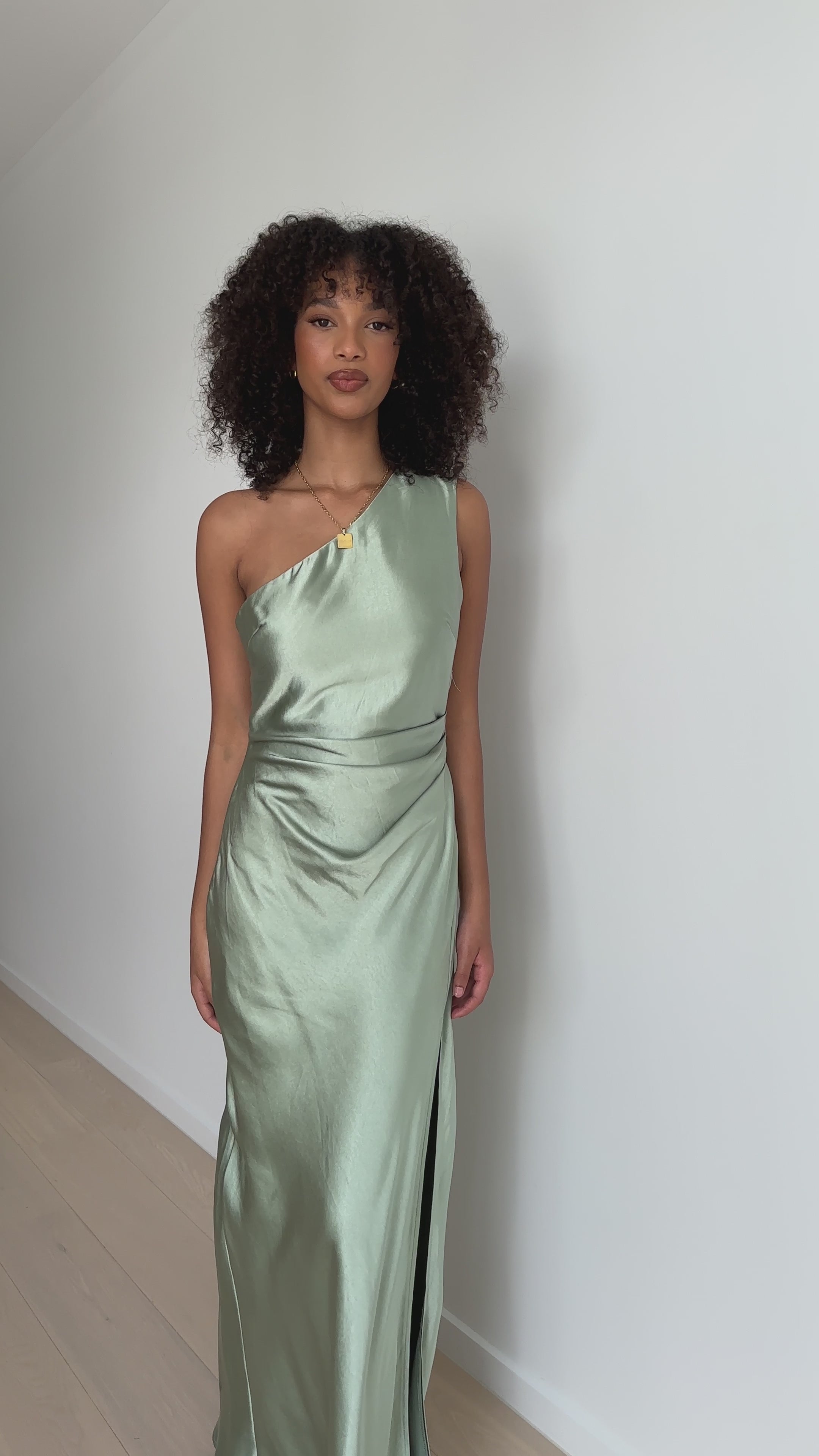 Victoria Maxi Dress - Sage - Billy J