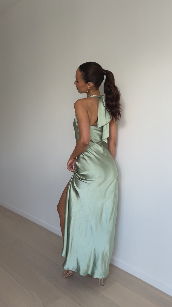 Sian Maxi Dress - Sage - Billy J