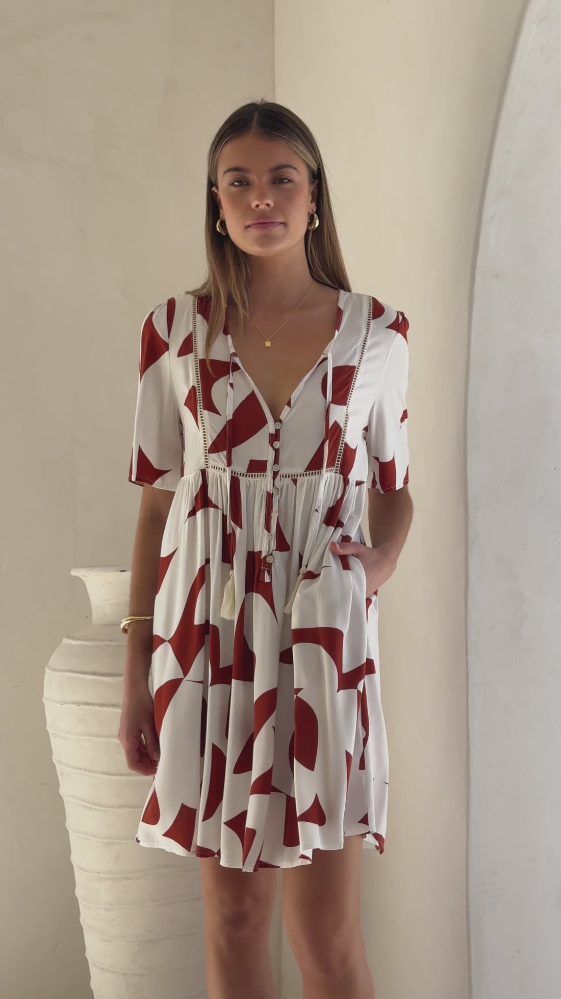 Adalynn Mini Dress - Sienna - Billy J