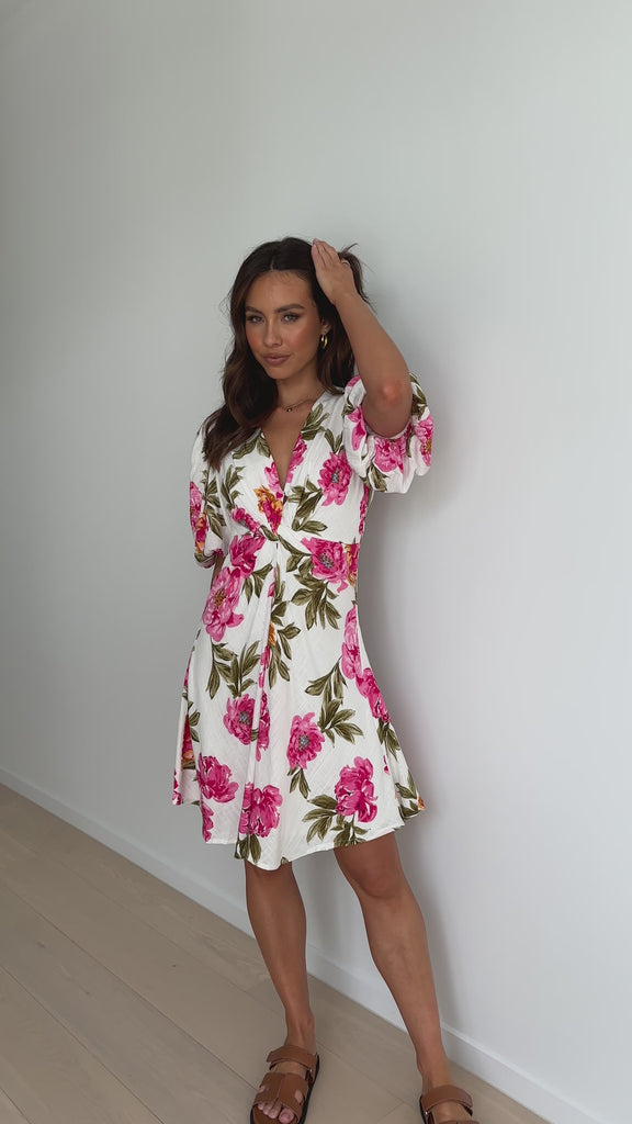 Neisha Mini Dress - Bonita Floral - Billy J