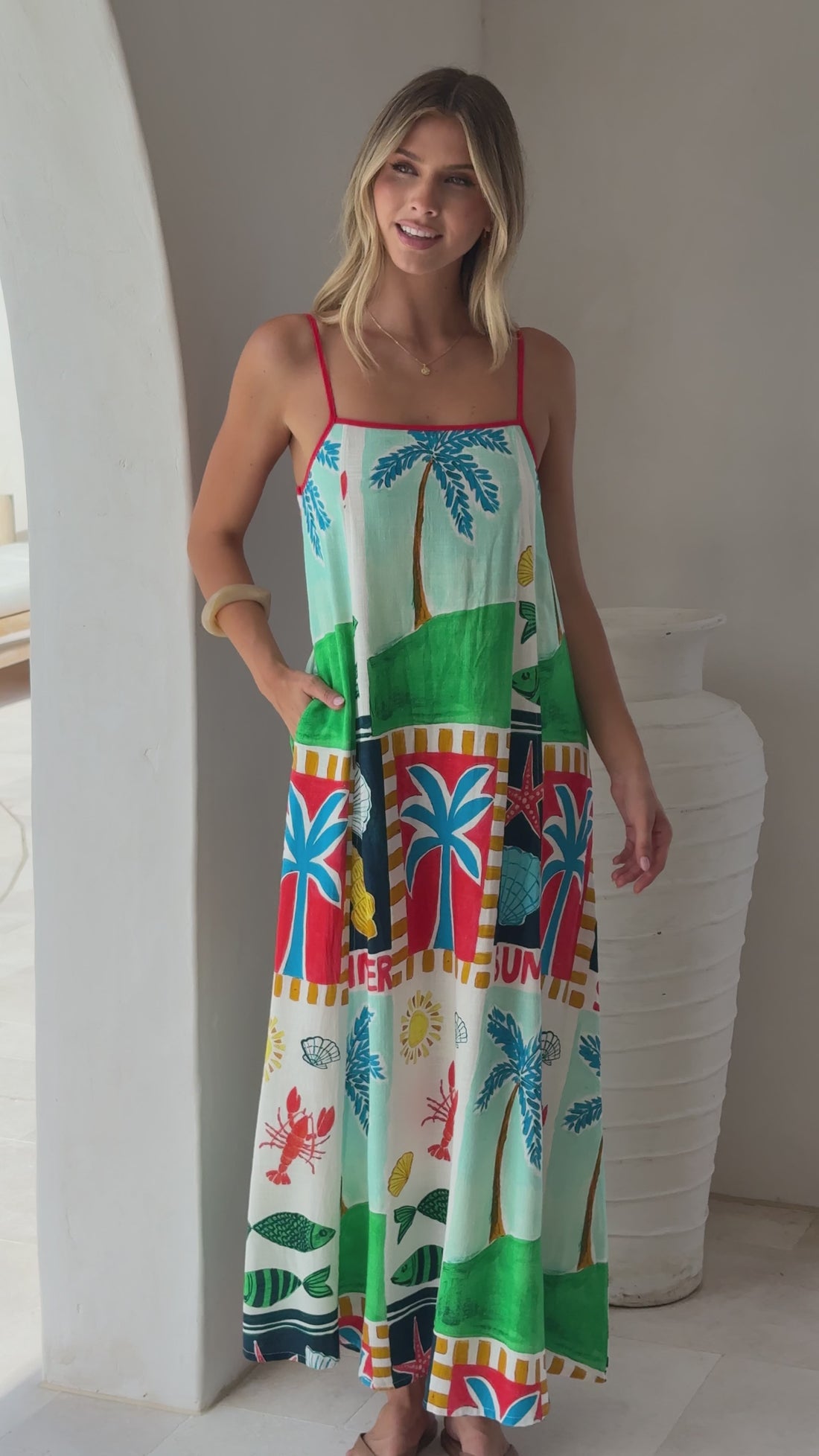 Leeta Maxi Dress - Soleil Summer - Billy J