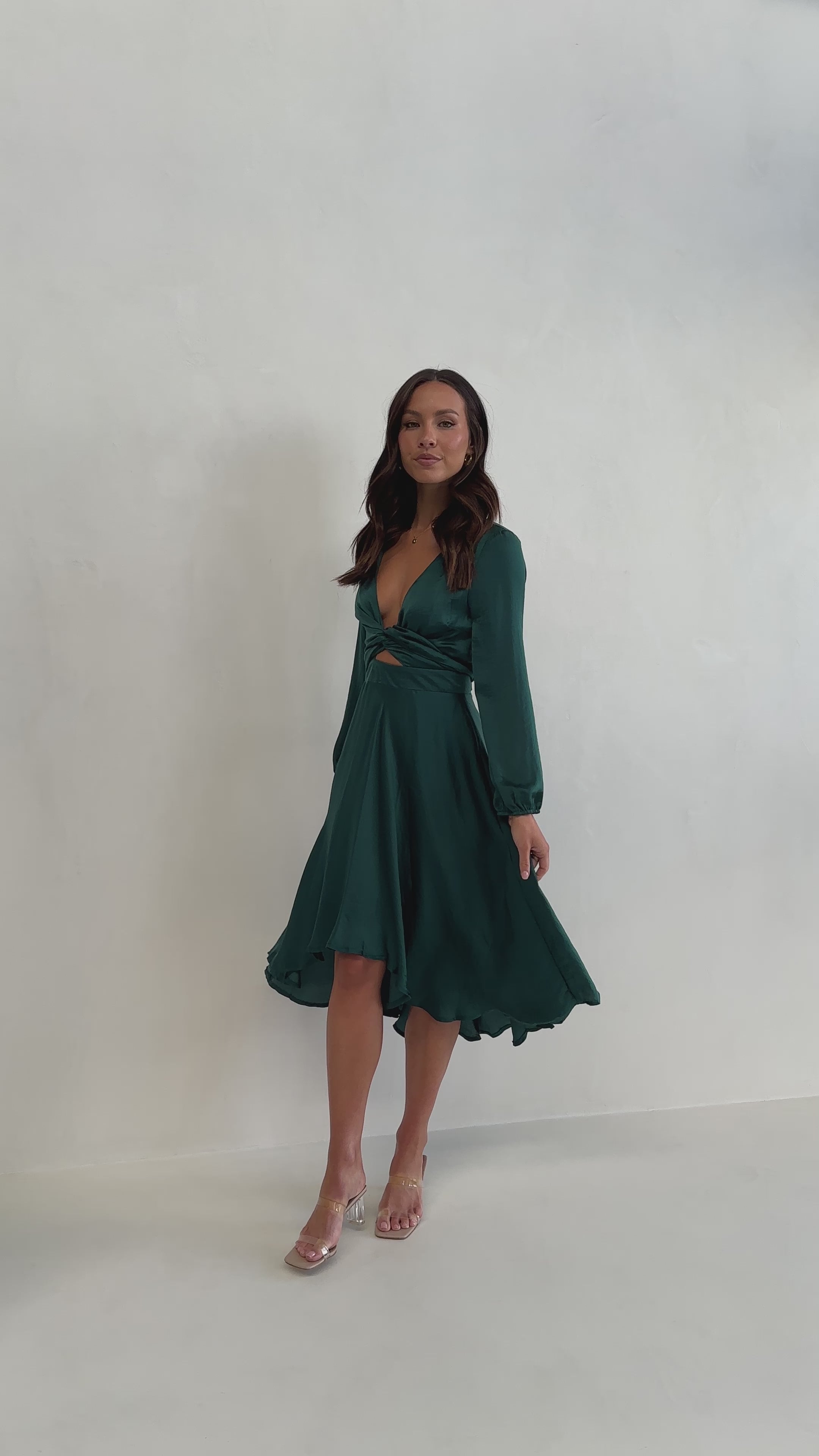 Starry Nights Dress - Emerald - Billy J