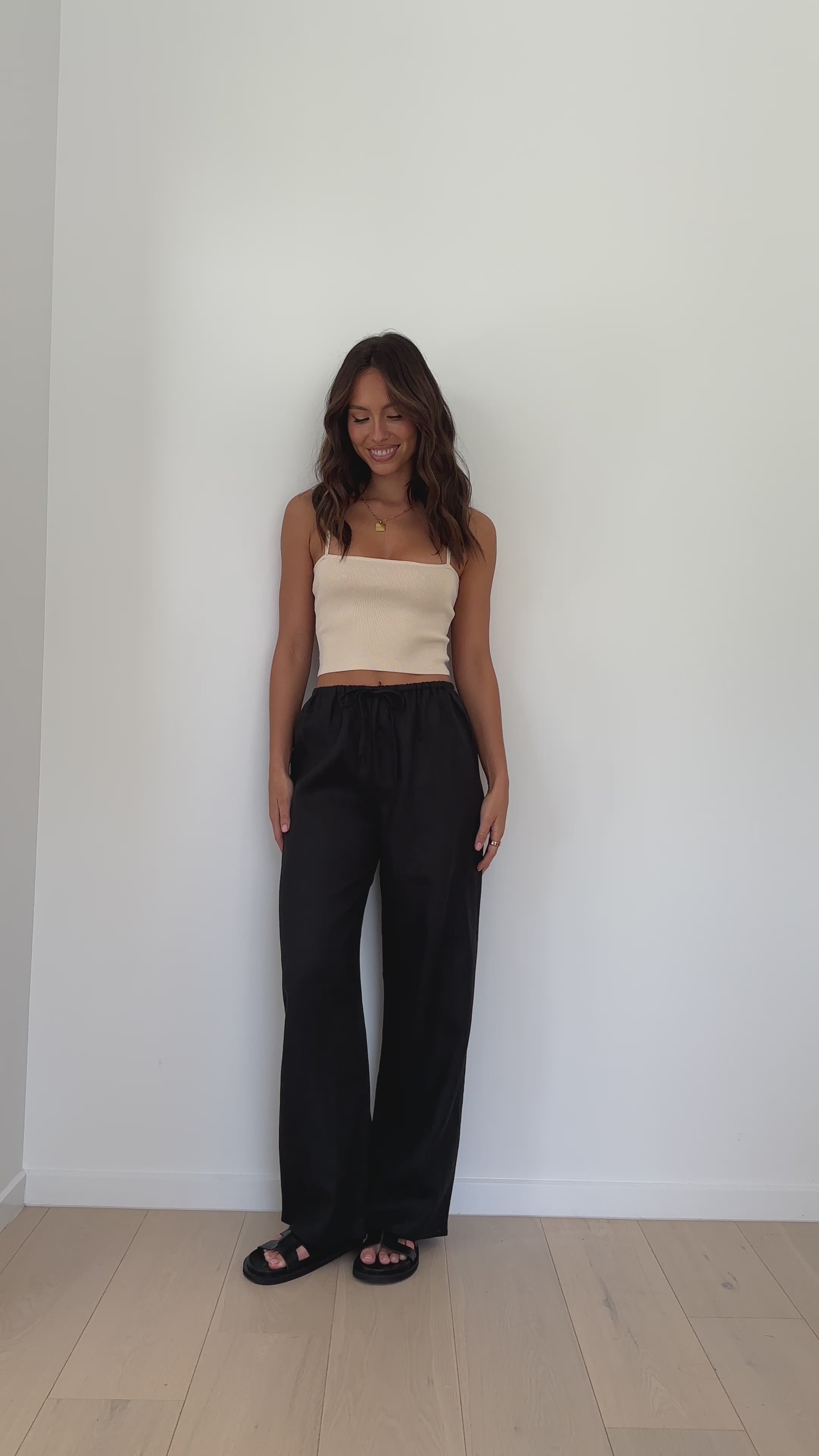 Maliena Pants - Black - Billy J