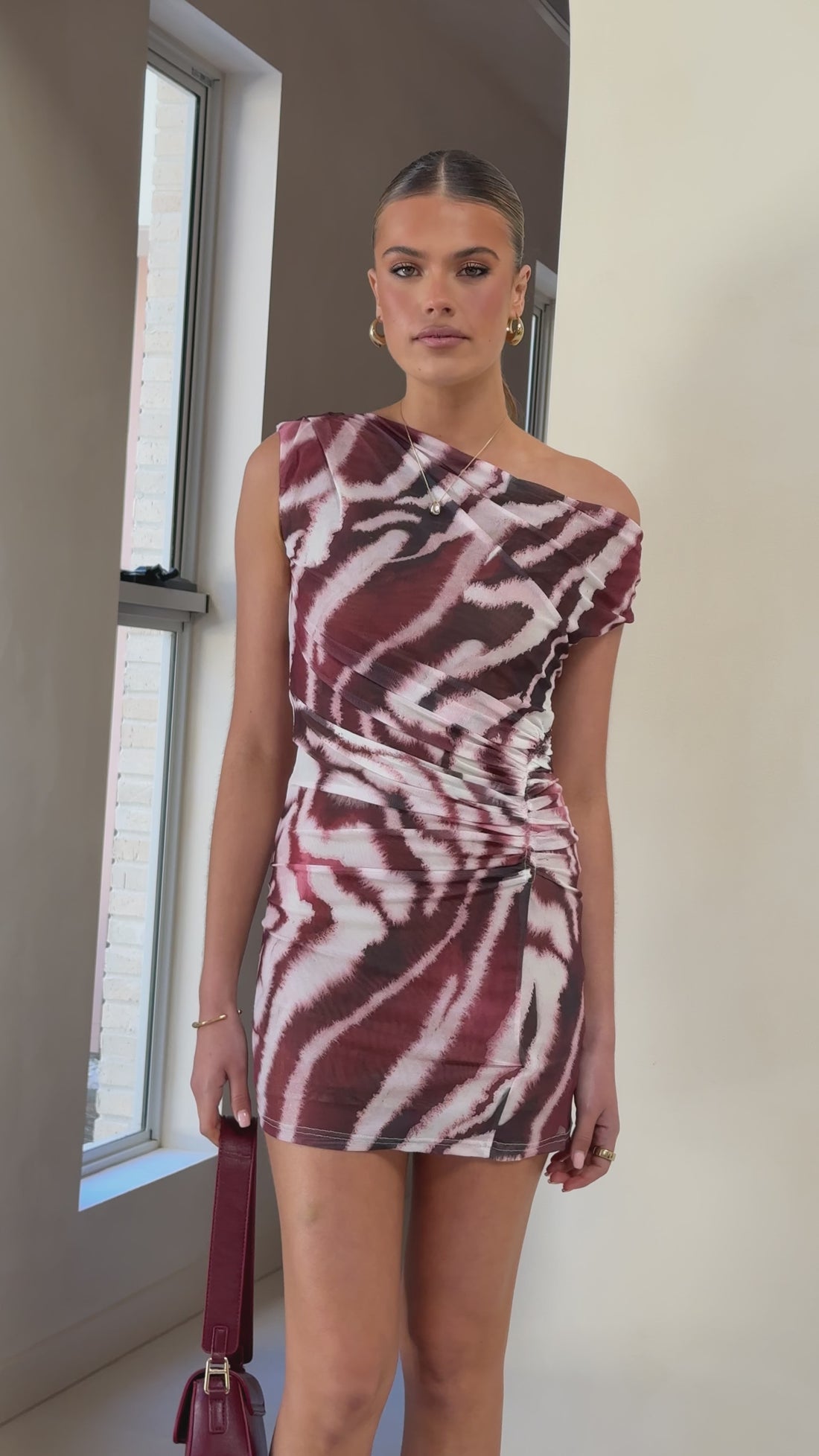 Angela Mini Dress - Navarra - Billy J