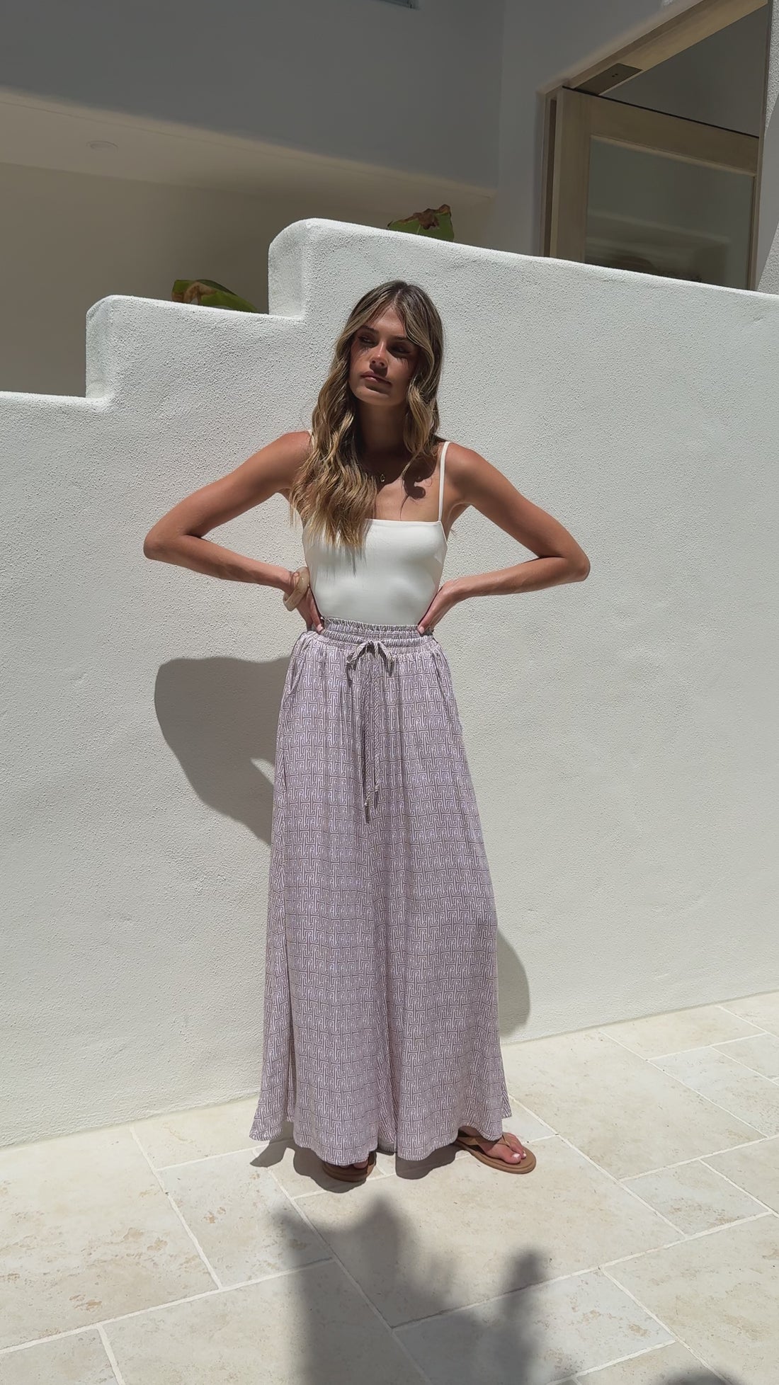 Jessica Pants - Atlas Print - Billy J