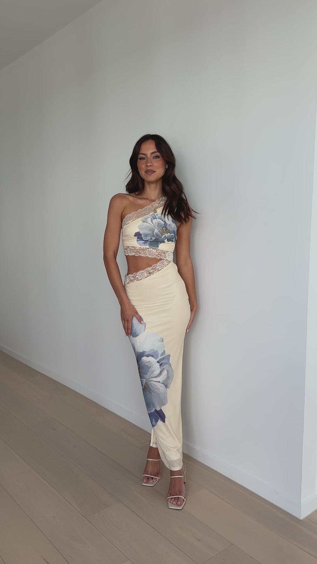 Tamara Maxi Dress - Lemon Floral - Billy J