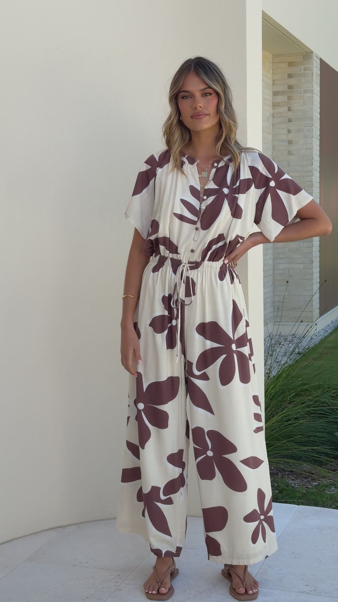 Santorini Jumpsuit - Belle Femme - Billy J