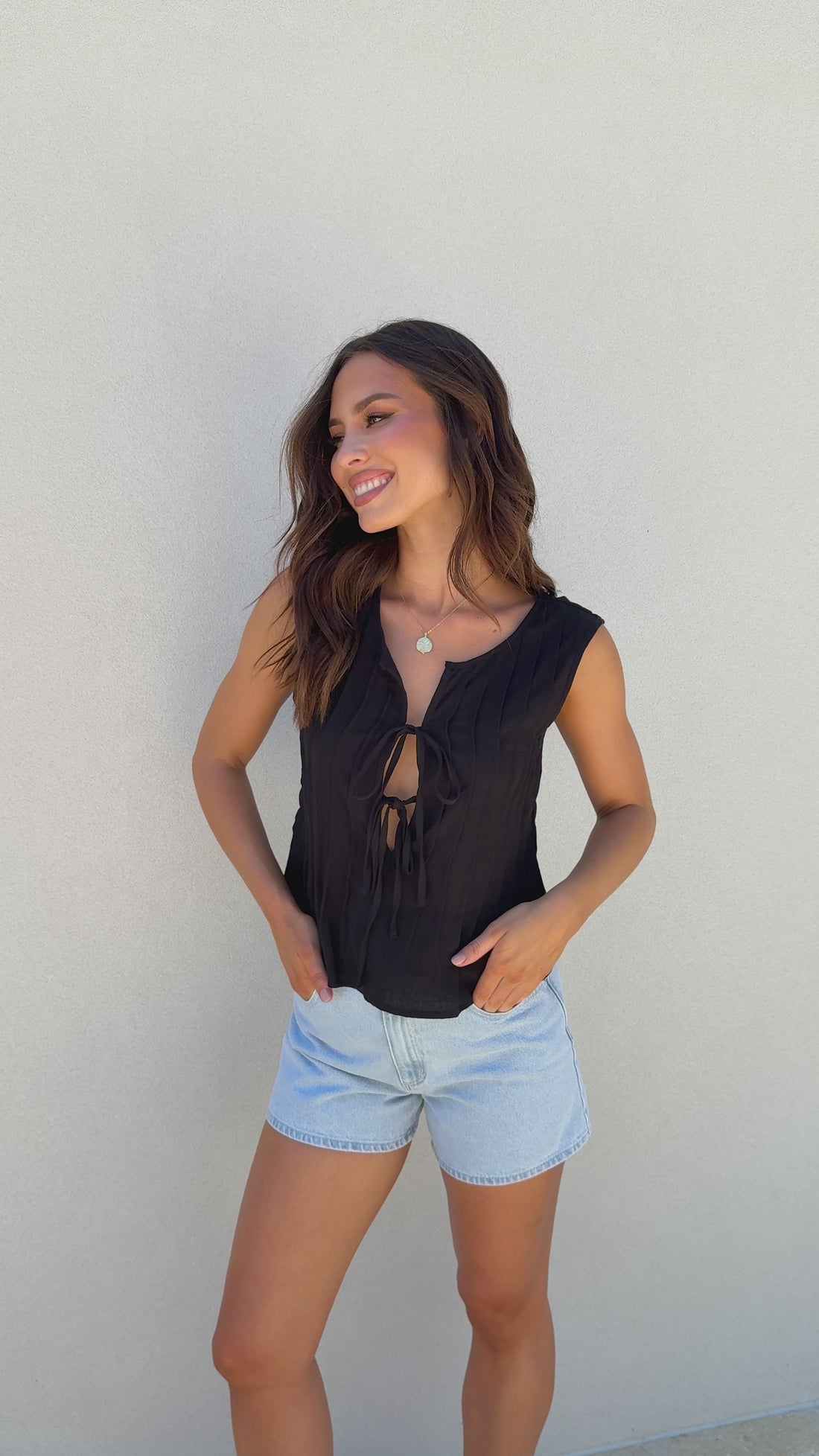 Tallys Top - Black - Billy J