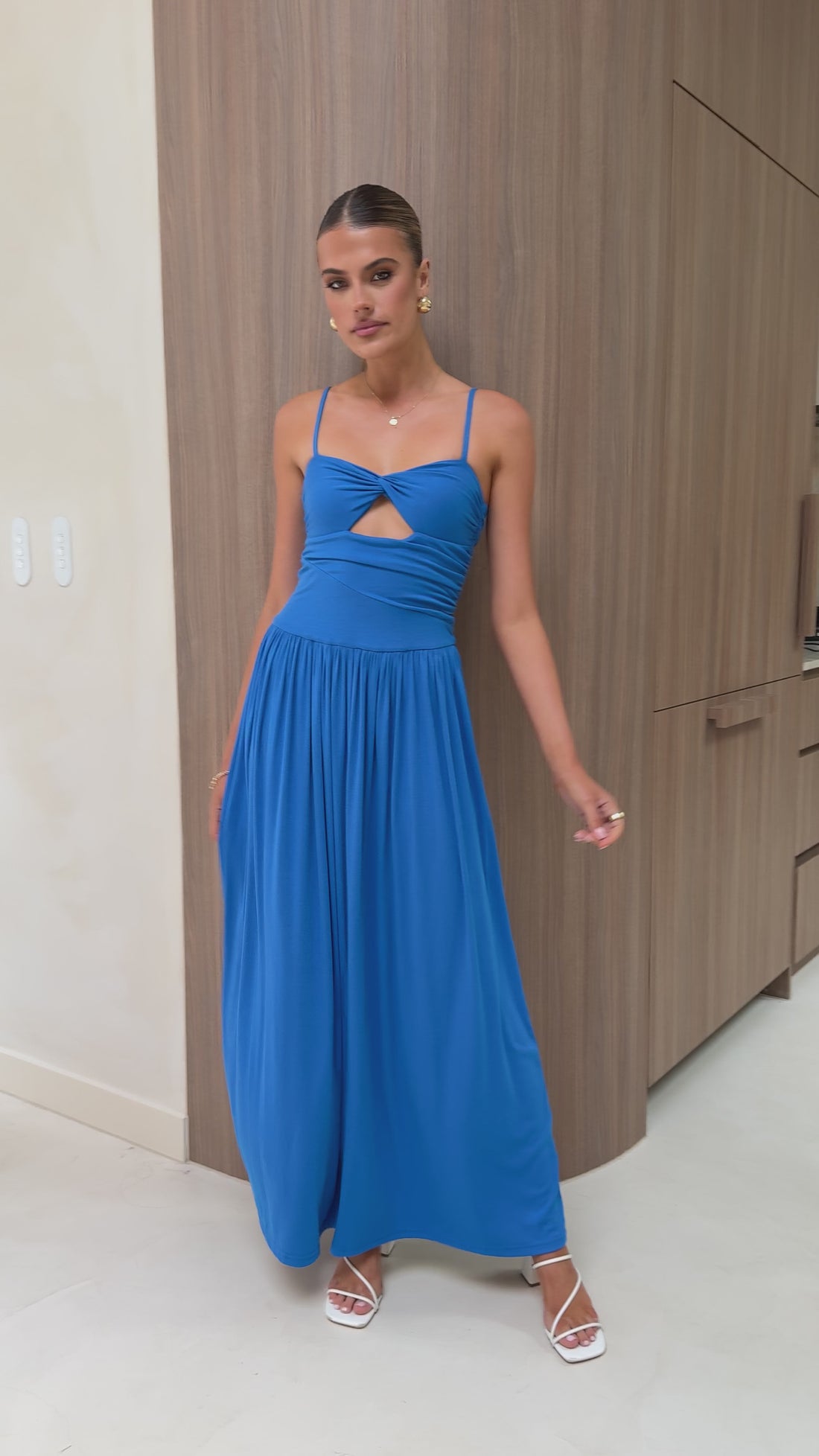 Libertine Maxi Dress - Cobalt Blue - Billy J