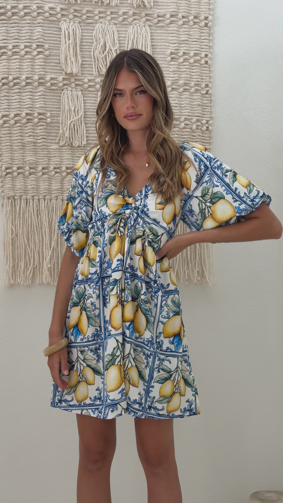 Malita Mini Dress - Summer in Sorrento - Billy J