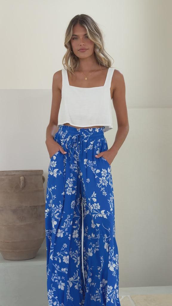 Avery Wide Leg Pants - Caro Collection - Billy J