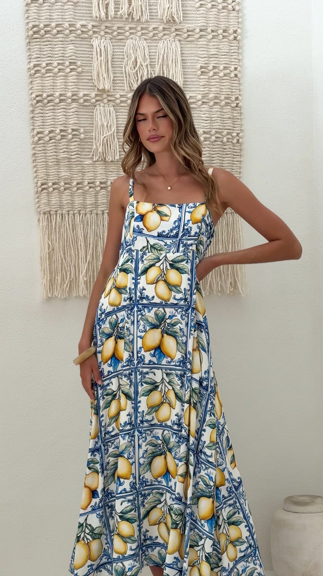 Natalle Maxi Dress - Summer in Sorrento - Billy J