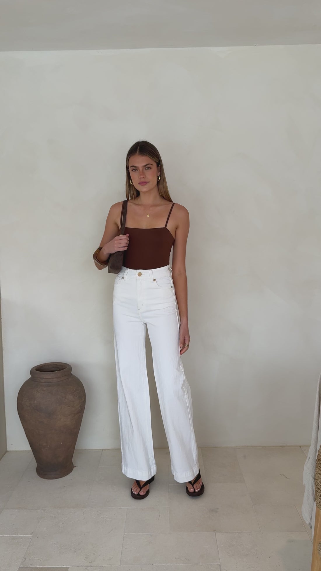 Abrand 94 Wide Jean - White Gold - Billy J